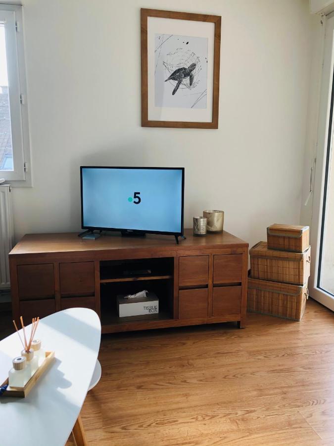 Fl'Heurt De Mer Appartement Au Pied De La Plage, Vue Mer Le Portel Luaran gambar
