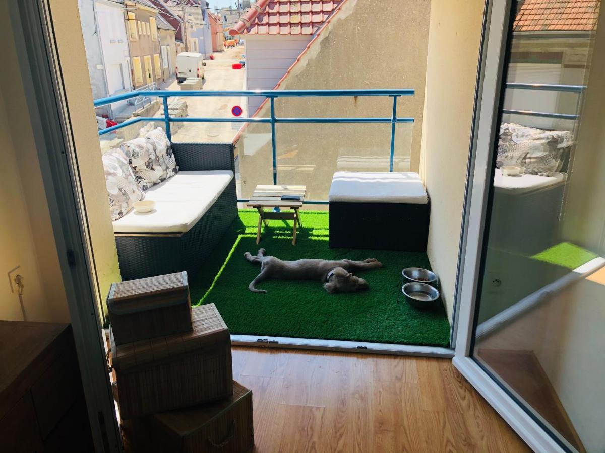 Fl'Heurt De Mer Appartement Au Pied De La Plage, Vue Mer Le Portel Luaran gambar