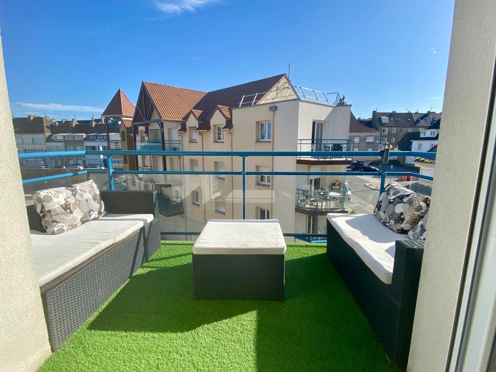 Fl'Heurt De Mer Appartement Au Pied De La Plage, Vue Mer Le Portel Luaran gambar