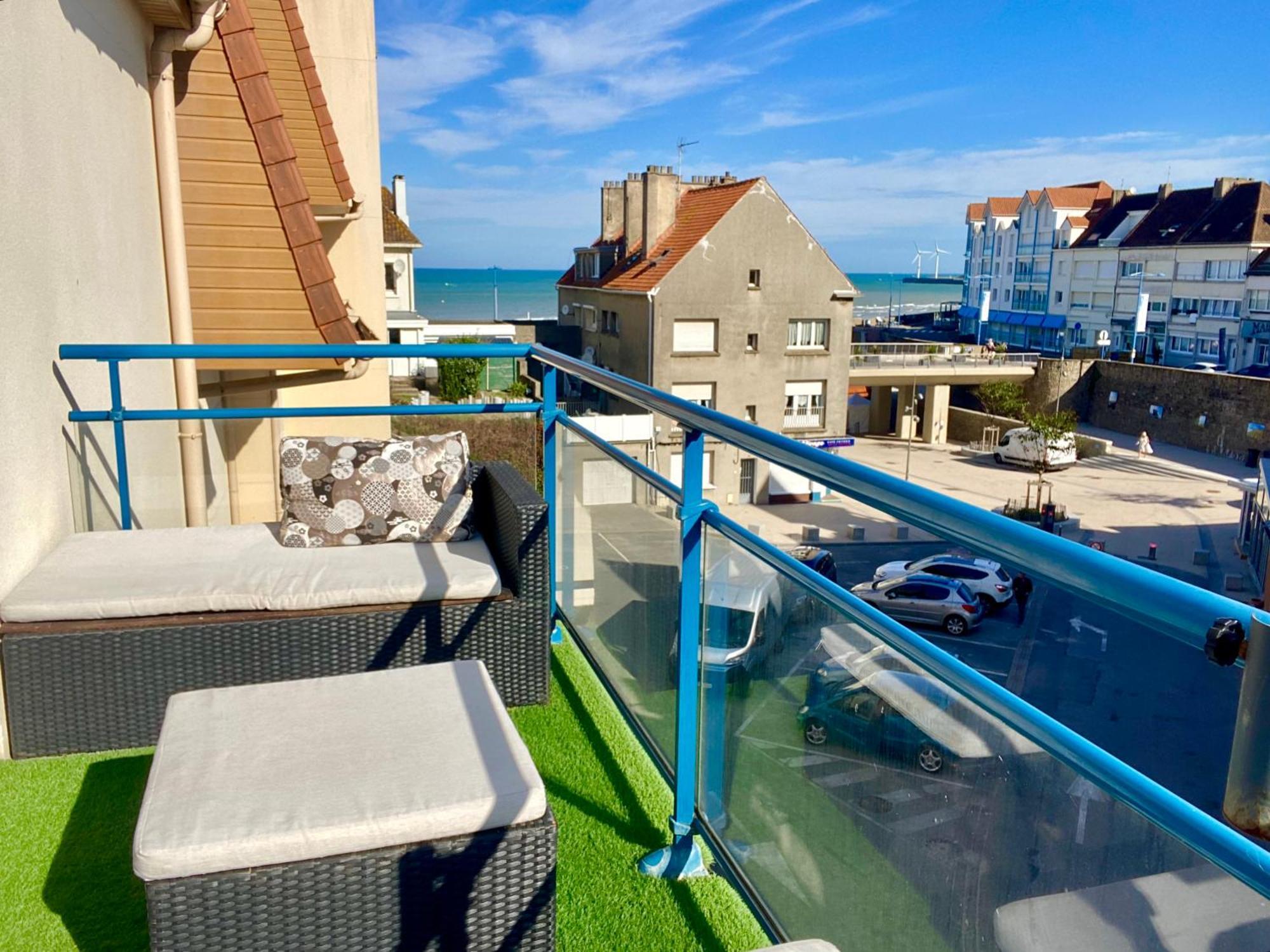 Fl'Heurt De Mer Appartement Au Pied De La Plage, Vue Mer Le Portel Luaran gambar